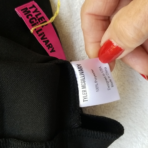 Tyler Mcgillivray black button pants - Picture 5 of 10